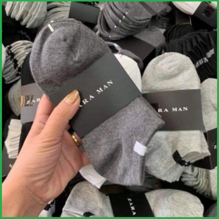 Tất nam Zaza Man LỐ 10 ĐÔI tất  cực đẹp đi nhẹ tênh sướng dã man luôn ạ!!  - Kích thước sản phẩm : 4.8cm x 9.7cm