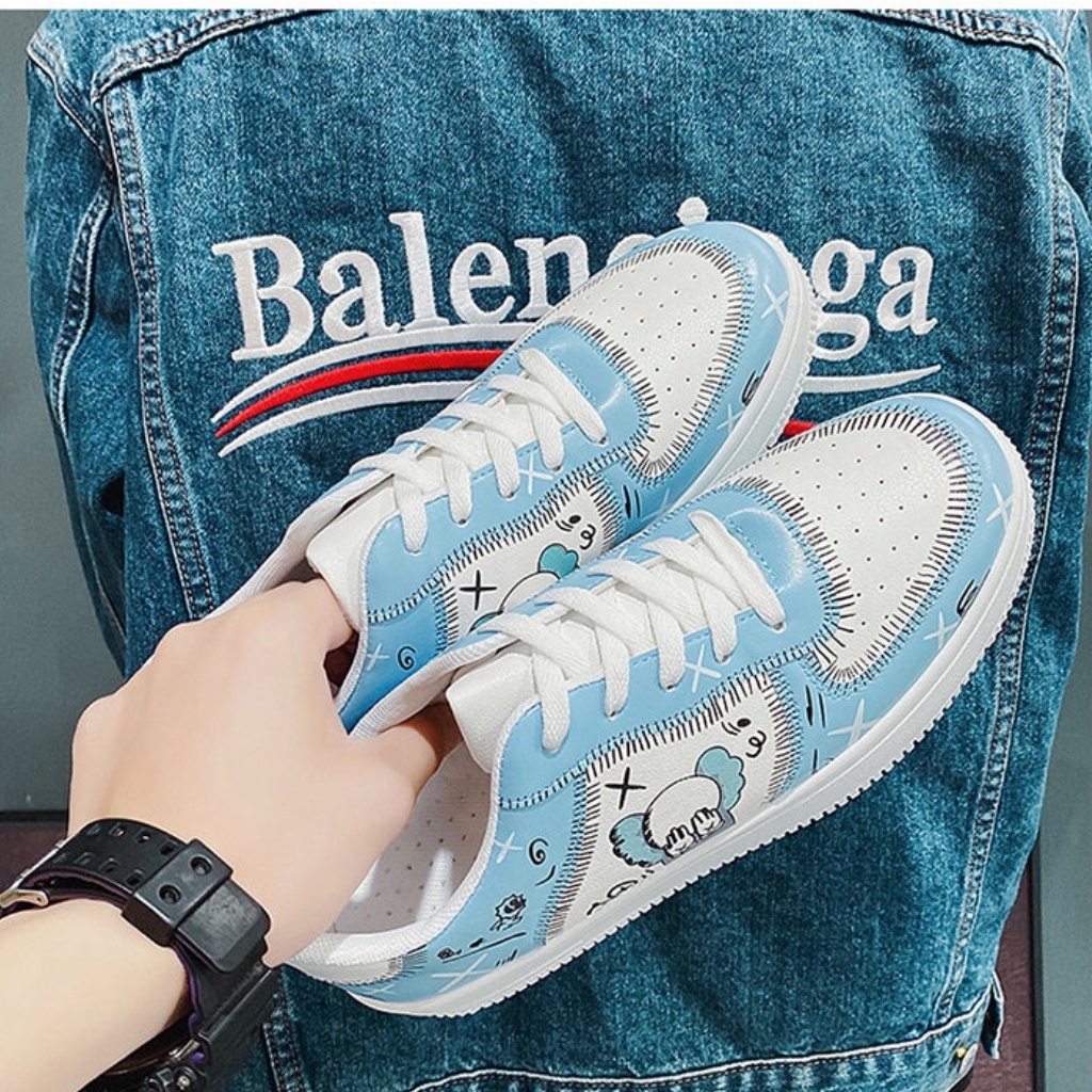 Giày sneaker nam cao cấp cổ thấp đế bằng buộc dây đi học công sở thoáng khí size 39 đến 43 DORINO G48