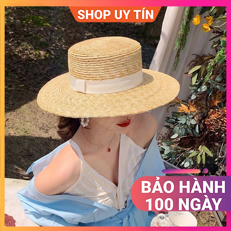 Mũ Đi Biển - Nón Cói Rộng Vành Vintage Cao Cấp Nữ Đẹp