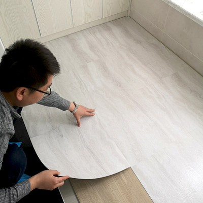 Miếng dán sàn nhựa PVC tự dính dán sàn nhà phòng ngủ Miếng Dán Sàn dày Tấm Lót Sàn pvc chống thấm nước chịu mài mòn