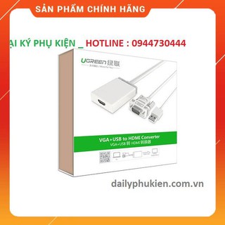 Cáp chuyển VGA to HDMI Ugreen 40235