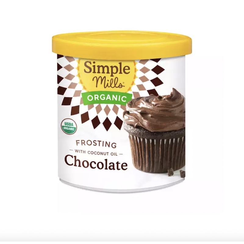 KEM PHỦ SOCOLA HỮU CƠ LÀM BÁNH CUPCAKE Simple Mills Chocolate Frosting, USDA-Organic, 283g (10oz)