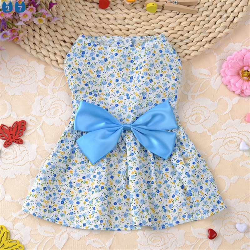 Đầm Mùa Hè Xinh Xắn Dễ Thương Size XS-XL Cho Cún Cưng