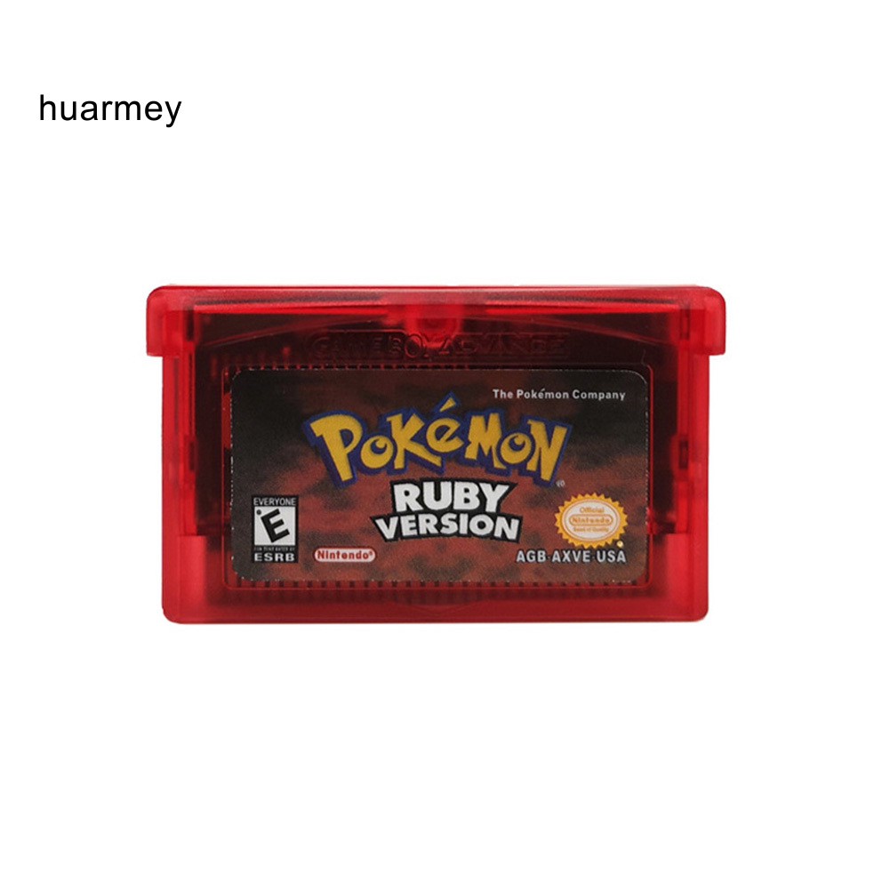 ♗HU Sapphire/Emerald/Fire Red/Leaf Green/Ruby Pokemon Game Card Cartridge for GBA | BigBuy360 - bigbuy360.vn