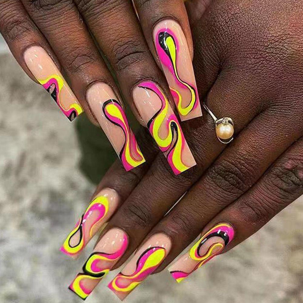 Hộp 24 Món Đồ Chơi Chất Lượng Cao|Móng Tay Giả Múa Ba Lê Chất Lượng Cao