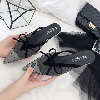 Sục lưới nơ chấm bi