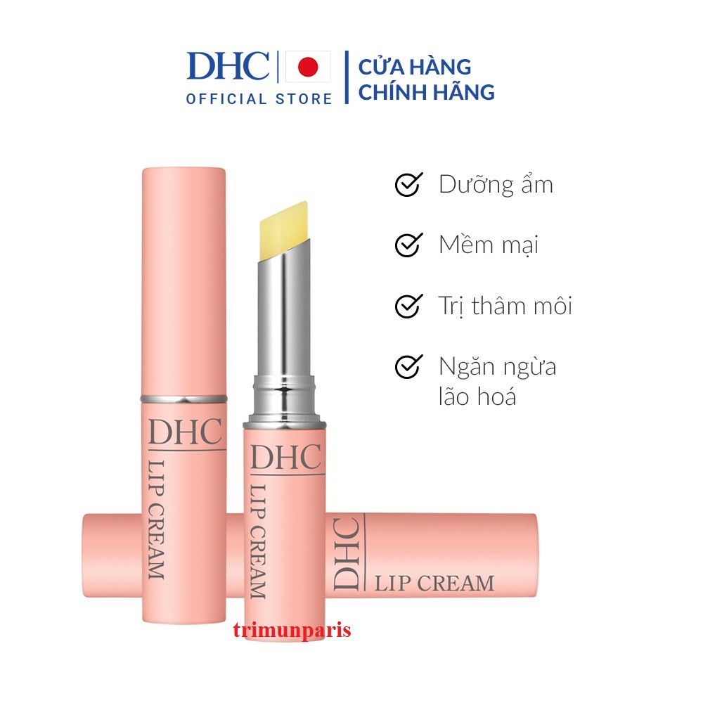 [Chính hãng, bill Taka] Son Dưỡng Môi DHC Lip Cream 1,5g Nhật Bản #𝓜𝓸𝓶𝓸𝓷369 Ⓡ