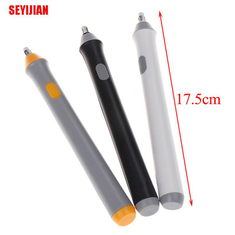 (SEY) Electric Eraser Battery Operated Automatic Pencil Eraser Kit W/ 22 Refills Gift