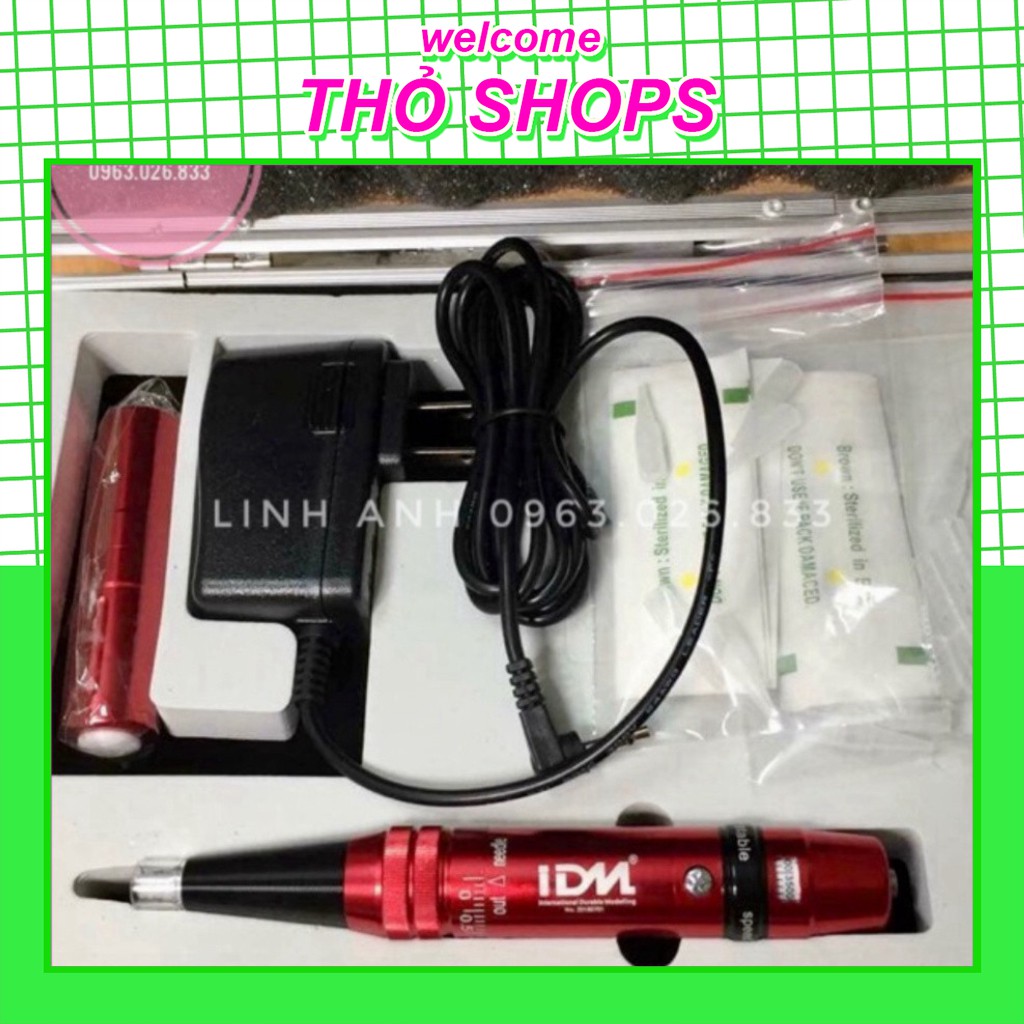 MÁY PHUN XĂM IDM TÍCH ĐIỆN [CHÍNH HÃNG]