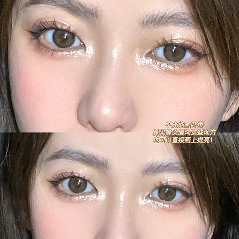 SWEET MINT Bút Nhũ Mắt Bút Sáp Nhũ Tạo điểm Nhấn Quanh Mắt Sweet Mint Dessert Silkworm Eye Shadow Pen
