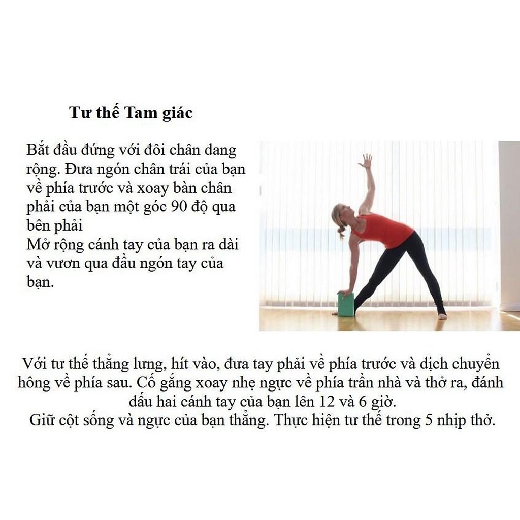 Gạch tập Yoga cao cấp EVA, in hoa văn [GIAO NHANH 2H]
