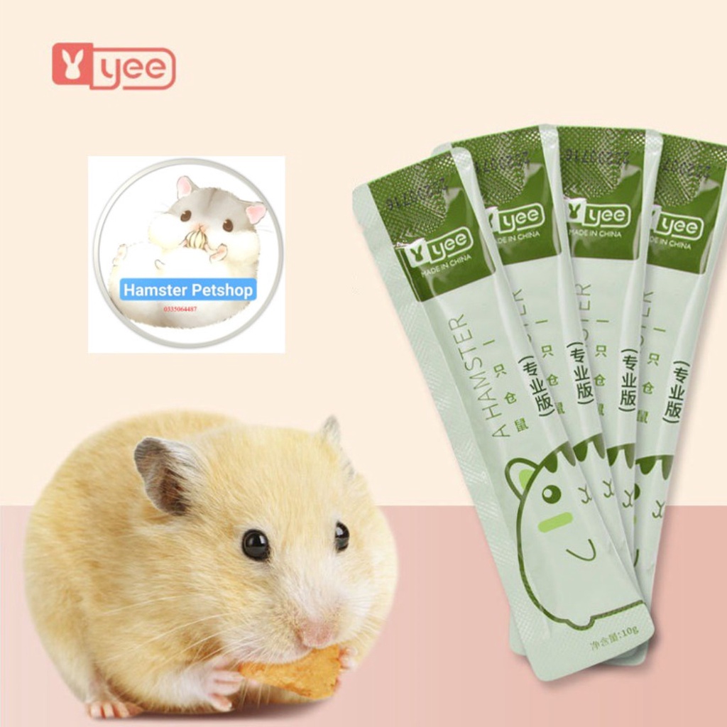 Gel dinh dưỡng Yee cho Hamster, Guinea Pig (bọ ú, chuột lang), thỏ, sóc, chinchilla