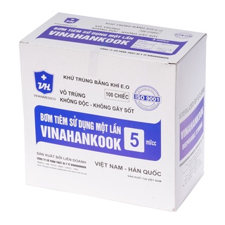 BƠM TIÊM VINAHANKOOK (1cc/ 3cc/ 5cc/ 10cc/ 20cc/ 50cc)