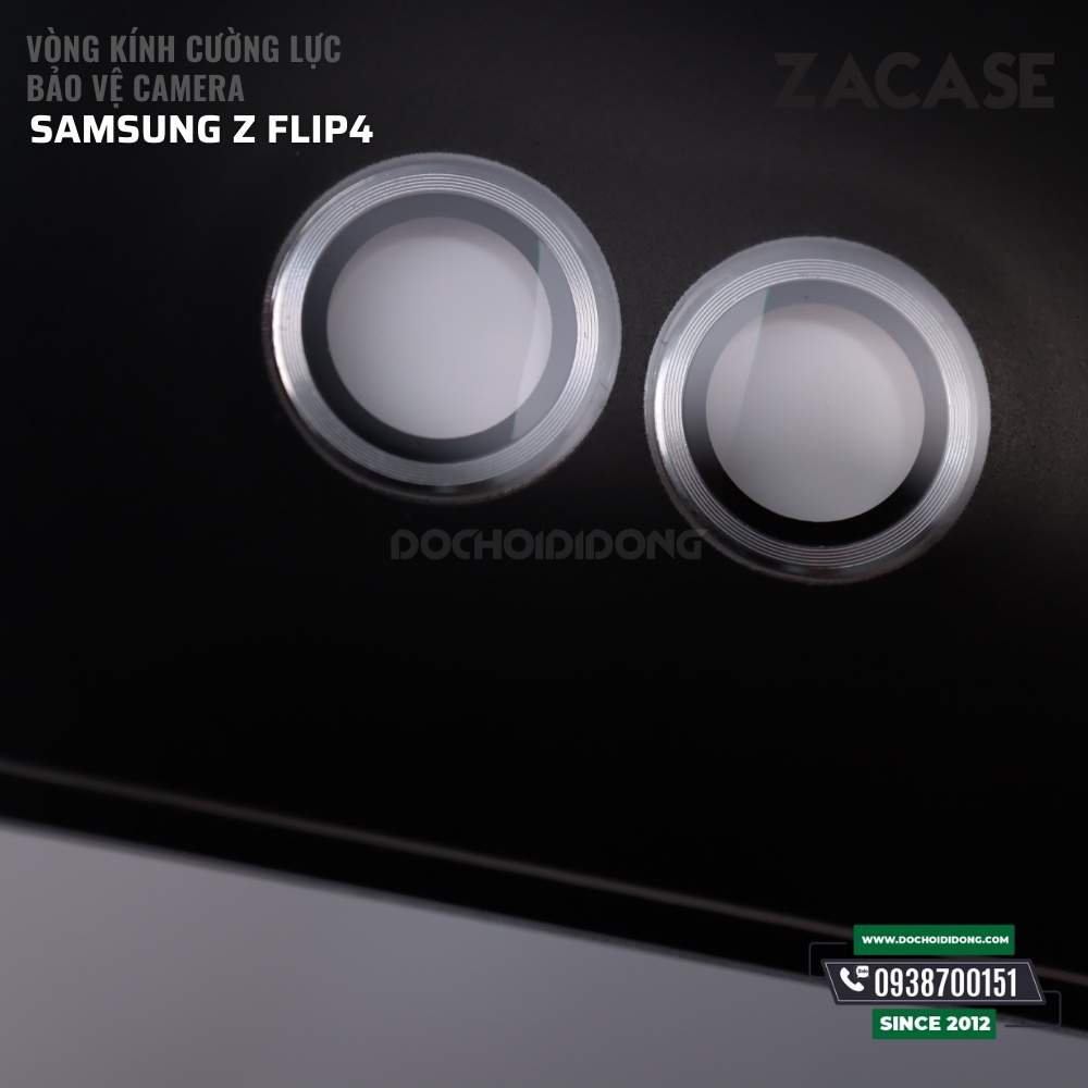 Vòng kính cường lực bảo vệ camera cho Samsung Z Flip4 ZACASE