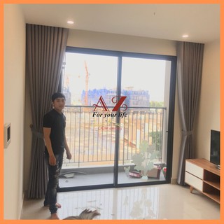 [combo ] rèm1 lớp đủ phụ kiện, vải chính  kt 3m6