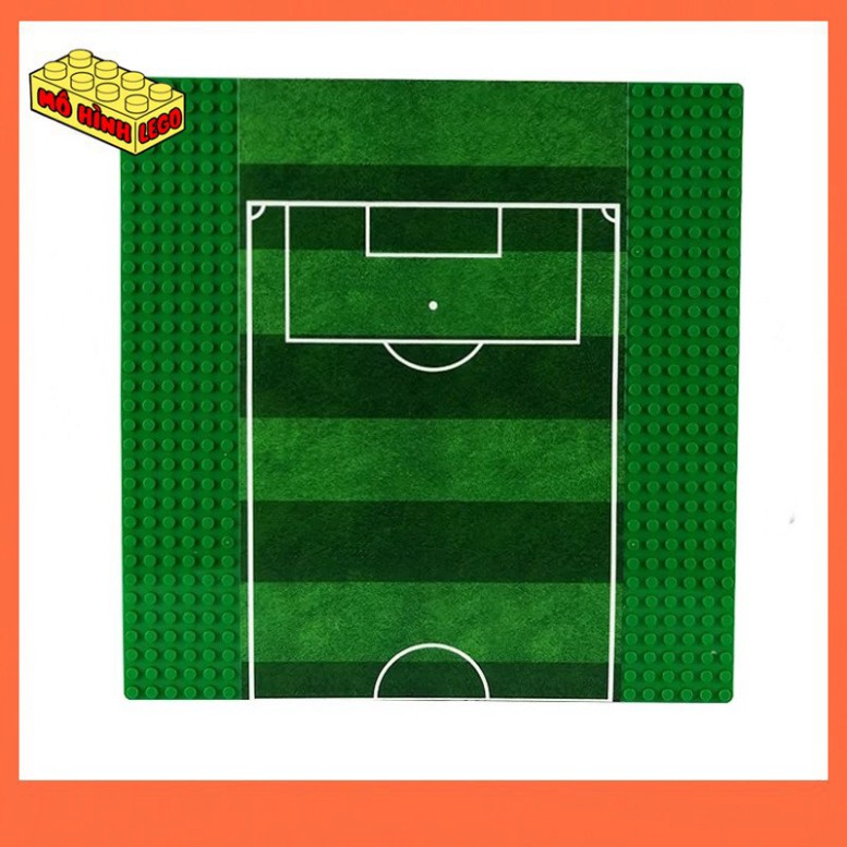 Đồ chơi lắp ráp lego giá rẻ tấm nền base lego kích thước 32x32 hạt sân bóng đá, bóng rổ, đường phố, bãi đỗ xe