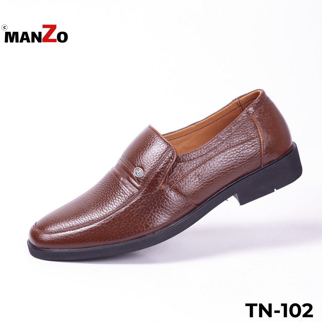 [BẢO HÀNH 12 THÁNG] Giày da nam đẹp dành cho tuổi trung niên - Giày nam cao cấp Manzo - TN 102 | BigBuy360 - bigbuy360.vn