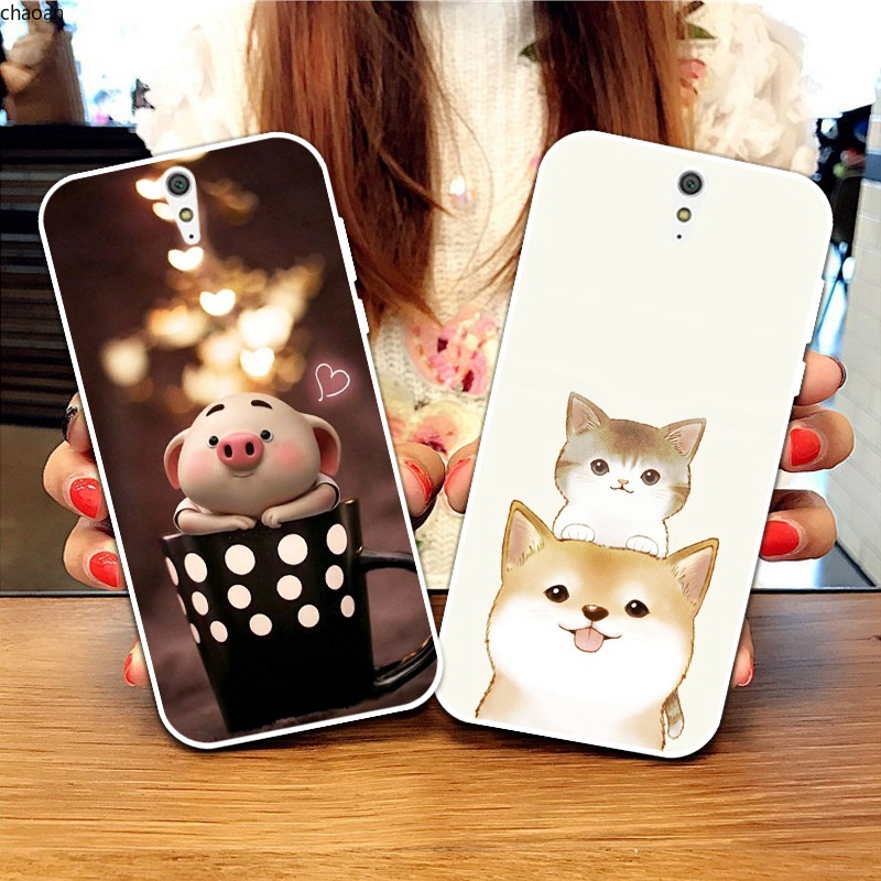 Ốp lưng silicone mềm cho Sony xperia C3 C5 M4 L1 L2 XA XA1 XA2 Plus X