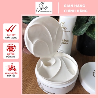 Kem trắng da body 💥 FREESHIP 💥 Kem dưỡng trắng toàn thân SHE COSMETICS giúp làm bật tone da đồng thời cấp ẩm
