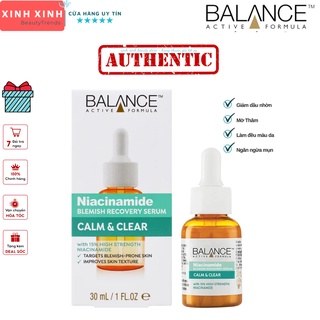 Serum Balance Active Formula Niacinamide 15% Ngừa Mụn Mờ Thâm 30ml