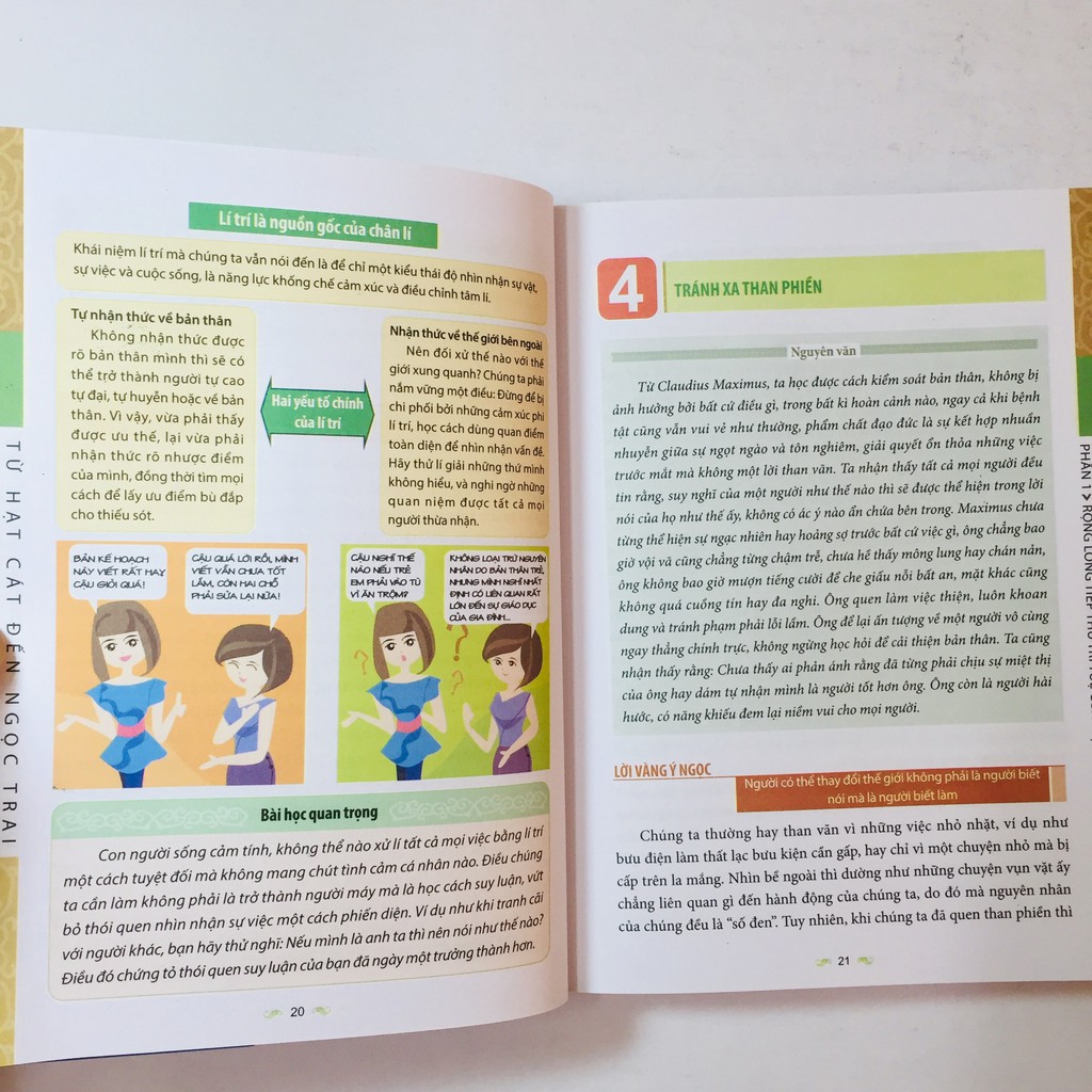 Sách - Từ Hạt Cát Đến Ngọc Trai - 85 Triết Lý Sống Tích Cực Của Marcus Aurelius