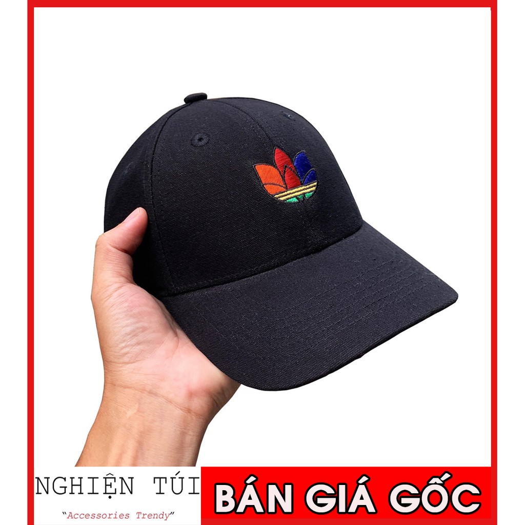 💥  Mũ / Nón thể thao Adidas 3D TREFOIL STRAP-BACK HAT - EV7702 | CAM KẾT CHUẤT LƯỢNG