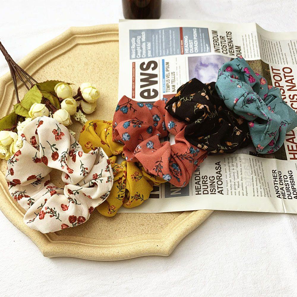 IVORY Dây Cột Tóc Co Giãn Xinh Xắn Dành Cho Nữ