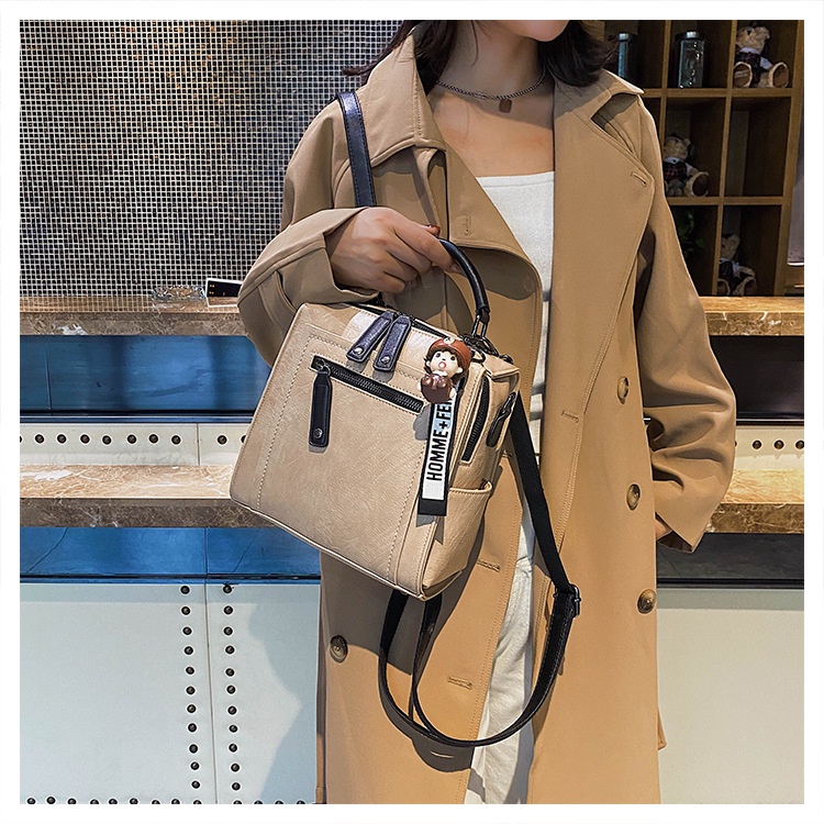 Balo Nữ Da Mềm Đeo Chéo 2 Dáng Tiện Lợi Đi Học, Đi Chơi, Đi Làm Superbag 288