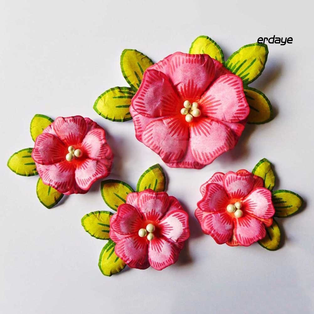 Khuôn mẫu cắt giấy hình bông hoa đáng yêu bằng kim loại