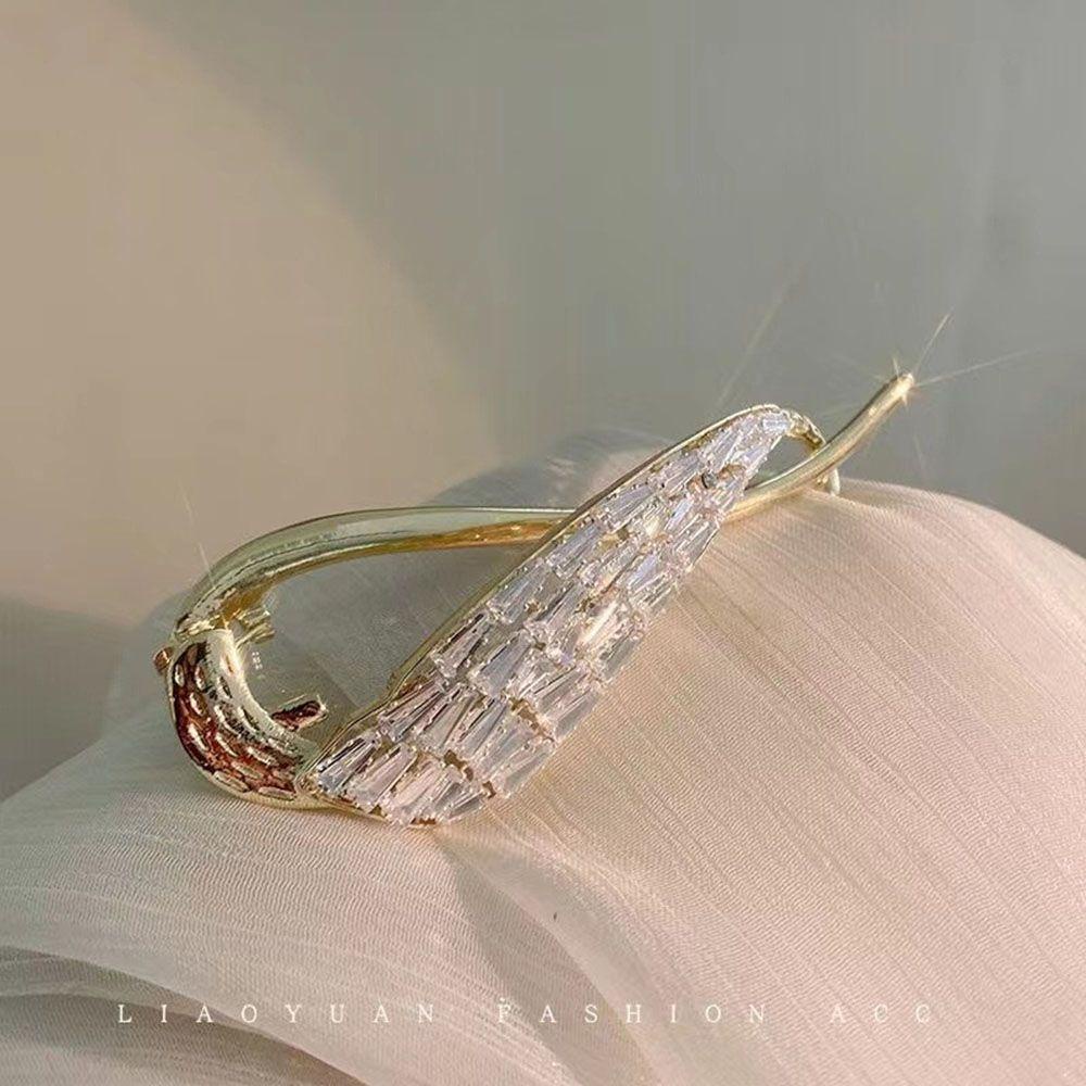 JARRED Kẹp Tóc Đuôi Ếch Đơn Giản Cho Nữ Giá Đỡ