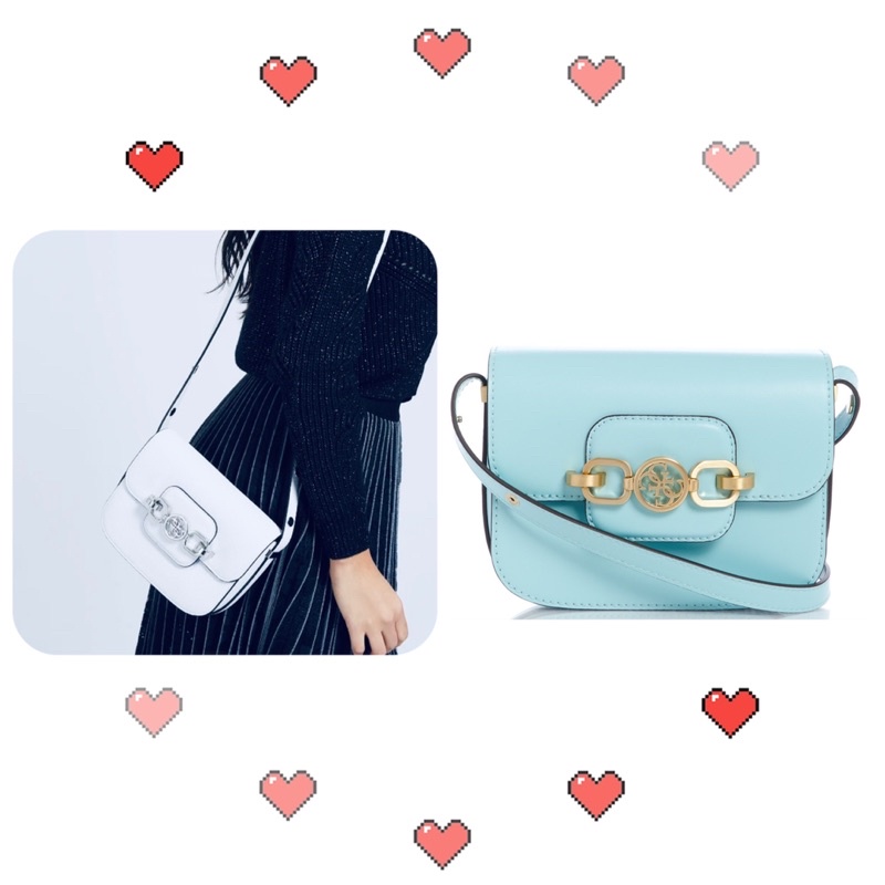 TNS-Túi đeo chéo 2 kiểu Guez hensely convertible crossbody bag-5 màu-ib chọn màu