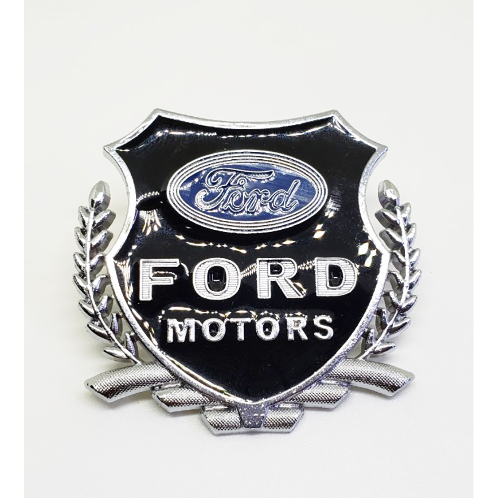 BỘ 2 TEM KIM LOẠI CHỮ FORD