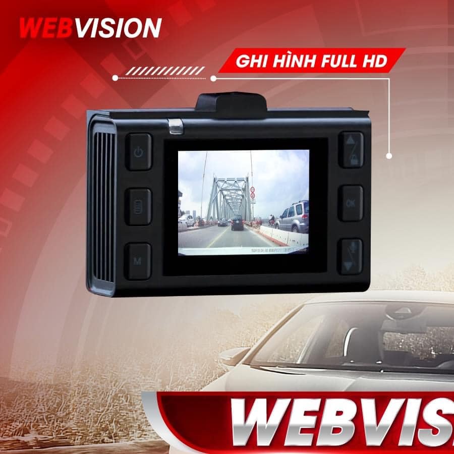 Camera Hành Trình Webvision A2 - Cảm biến Sony - Wifi - Pin Siêu Tụ Điện