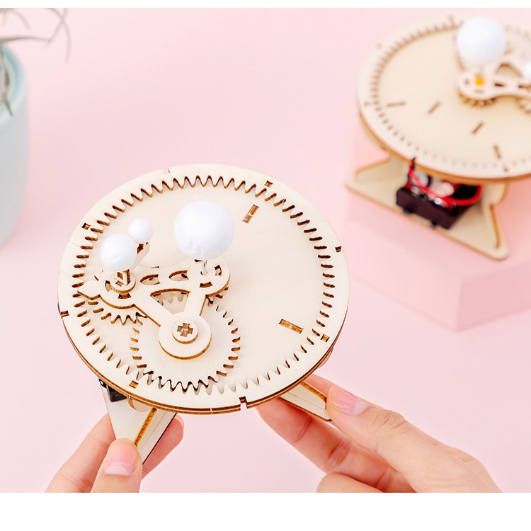 Đồ chơi sáng tạo STEM mô hình lắp ráp Hệ Mặt Trời Thiên Văn cho bé