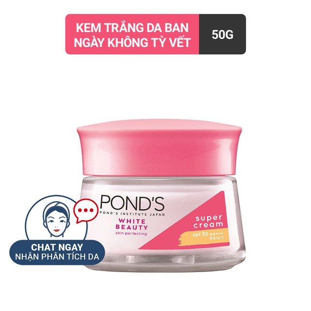 Kem Dưỡng Da Trắng Hồng Rạng Rỡ Pond's White Beauty Ban Ngày (50g)