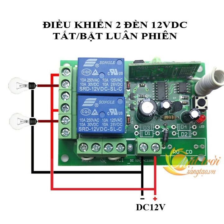 Bộ điều khiển đảo chiều động cơ có hành trình