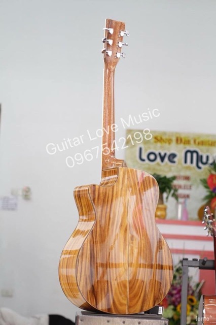 Guitar acousic điệp kỹ LV-498 tích hợp EQ cắm ra loa và máy chỉnh dây