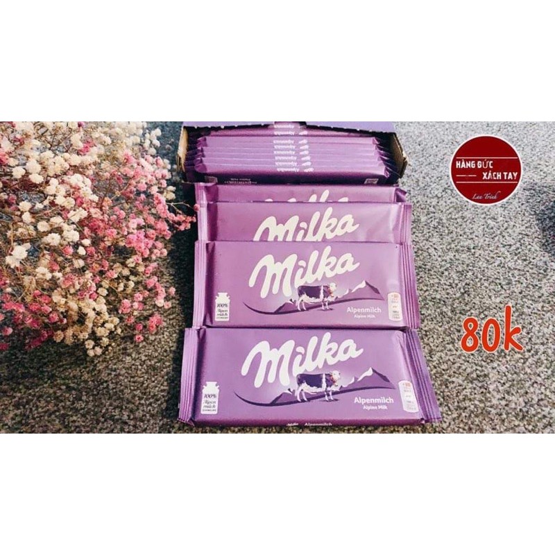 Socola Milka Alpenmilch của Đức 🇩🇪