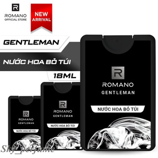 Nước Hoa Bỏ Túi Romano Gentleman 18ml