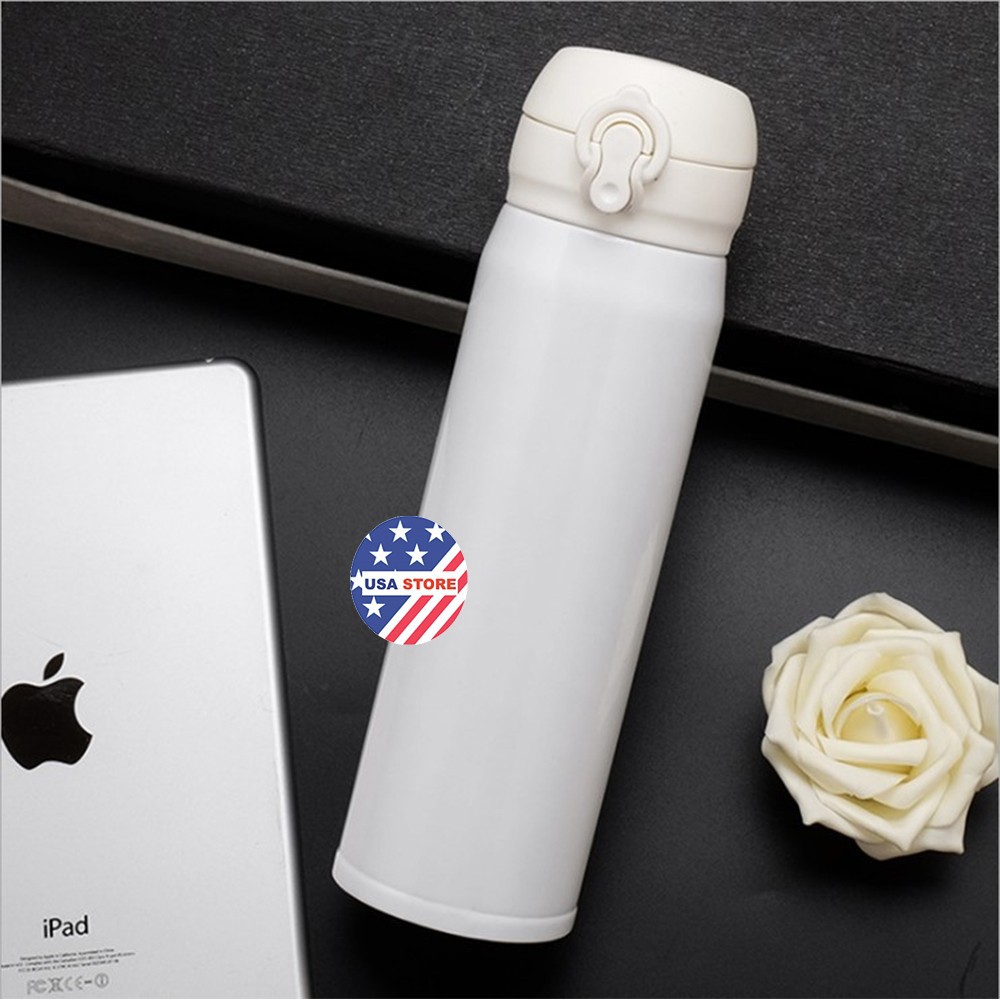 Bình Giữ Nhiệt Cao Cấp Nắp Bật T15 - 500Ml (Một Màu) | BigBuy360 - bigbuy360.vn