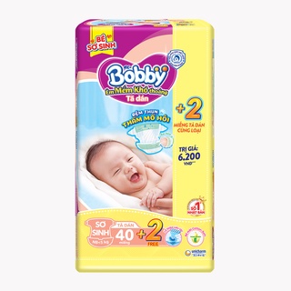 Bỉm - Tã dán Bobby sơ sinh size XS dành cho dưới 5kg