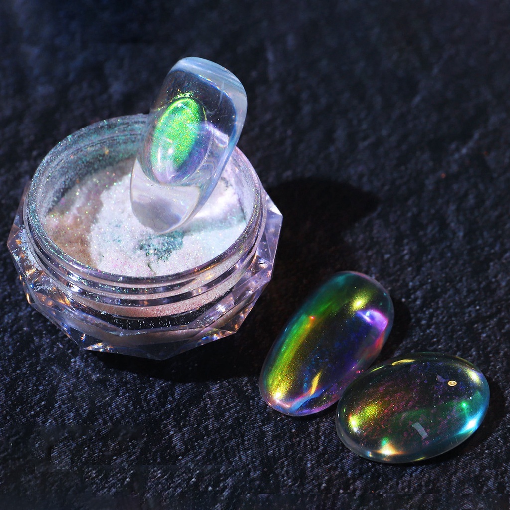 Bột Tráng Gương Màu Neon Dùng Trang Trí Móng Nghệ Thuật Cho Nữ