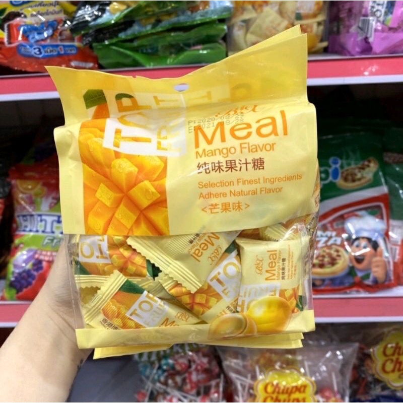 [ SẴN ] KẸO DẺO TRÁI CÂY TOP FRUIT 320G  dai dai, thơm ngon