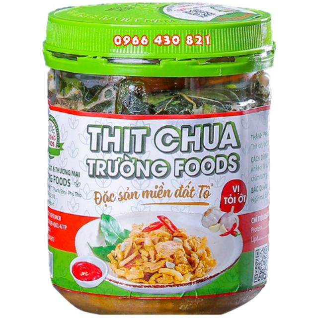 Thịt Chua tỏi ớt - Trường Foods
