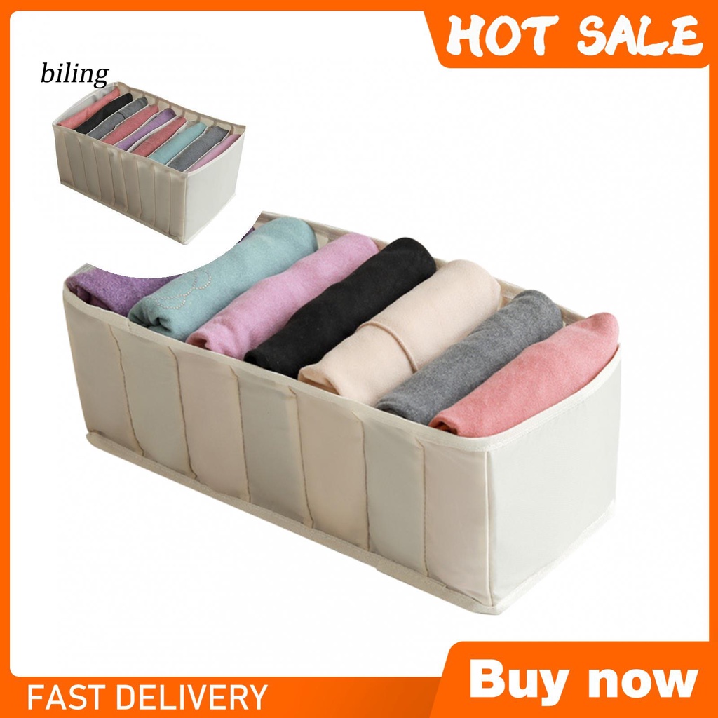 BL* Hộp đựng quần áo chia ngăn rộng nhiều màu sắc không mùi dành cho gia đình