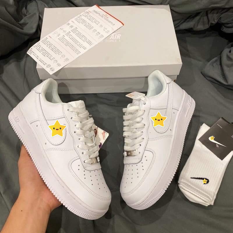 Giày thể thao air force 1 trắng, Giày Sneaker AF1 nam nữ trắng full cao cấp Full Box Bill - Giá gốc tại xưởng | BigBuy360 - bigbuy360.vn