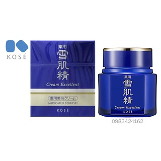 Kem dưỡng trắng da cao cấp Kose Sekkisei Cream Excellent Nhật Bản