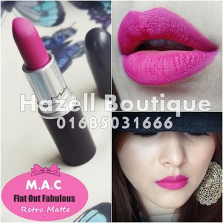 Son thỏi MAC Retro Matte Lipstick (siêu lì)