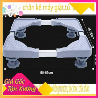 [HÀNG LOẠI 1]Chân Kê Máy Giặt Tủ Lạnh Đế Kê Chân Tủ Lạnh Máy Giặt Bằng Inox Đa Năng