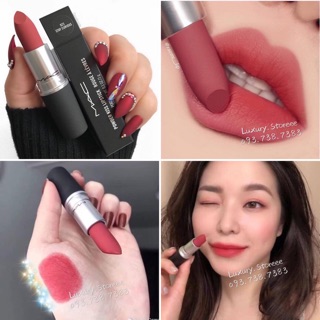 Son Mac Powder Kiss Lipstick fullsize fullbox